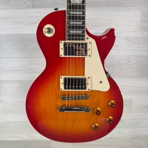 Vist Large View of Product Image Which is Used Epiphone Les Paul Standard Electric Guitar - Cherry Sunburst - Case Included 40112-S000178633