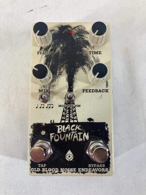 Used Old Blood Noise Black Fountain V2 Delay Pedal 41127-S000057794