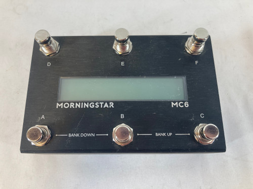 Used Morningstar MC6 Midi Controller Guitar Effect Pedal 41127-S000057795