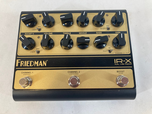 Used Friedman IR-X Dual Tube Preamp 41127-S000057796
