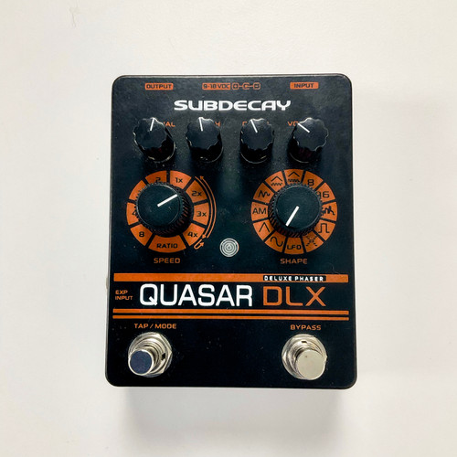 Vist Large View of Product Image Which is Used Subdecay QUASAR DLX Phaser Pedal