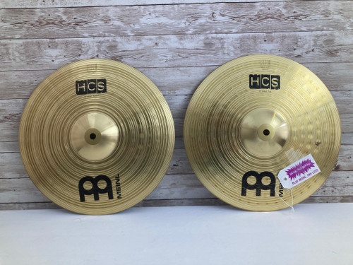 Used Meinl 13" HCS HI HATS Cymbals 41112-S000097500