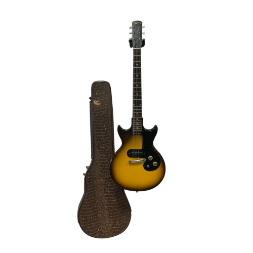 Vist Large View of Product Image Which is Used Gibson MELODY MAKER 1962 Vintage Double Cutaway Electric Guitar Sunburst 6-String 40009-S000306987