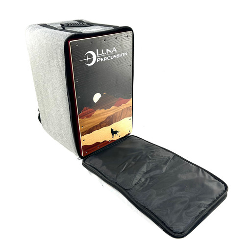 Vist Large View of Product Image Which is New Luna Vista Wolf Cajon w/gig bag