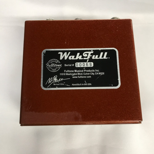 Vist Large View of Product Image Which is Used Fulltone CS-WF CUSTOM SHOP WAHFULL Wah Pedal