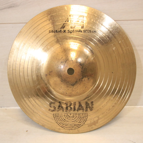 Vist Large View of Product Image Which is Used Sabian AA METAL-X SPLASH 10 INCH Cymbal 10" 41108-S000062020