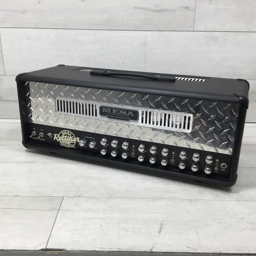 Vist Large View of Product Image Which is Used Mesa Boogie Dual Rectifier Solo 100 Tube Guitar Amplifier Head 40051-S000115474