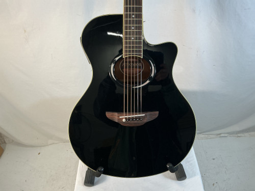 Vist Large View of Product Image Which is Used Yamaha APX 500 II Laminate Top Acoustic Guitar Black 40012-S000304042