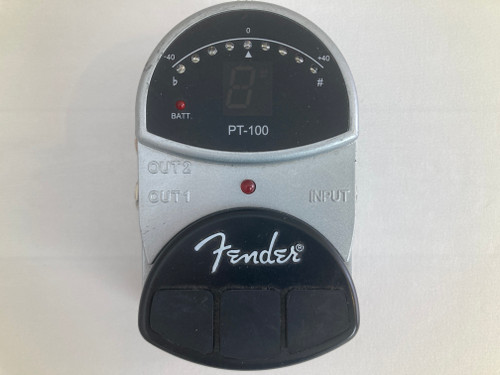 Used Fender PT-100 PEDAL TUNER 41112-S000097512