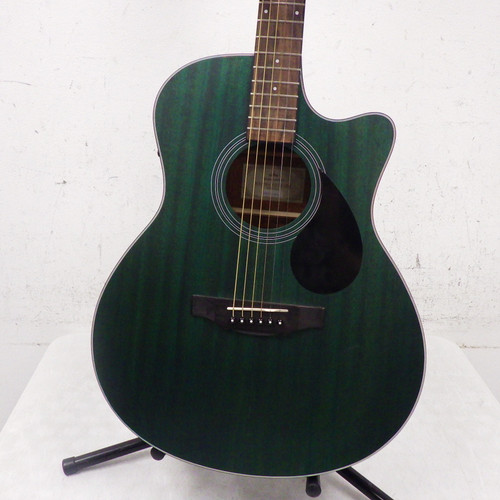 Used KEMPA D3-130ABL Electric Acoustic Guitar Green 40042-S000259438