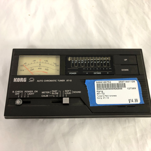 Vist Large View of Product Image Which is Used Korg AT-12 Instrument Tuner or Metronome 41128-S000106752