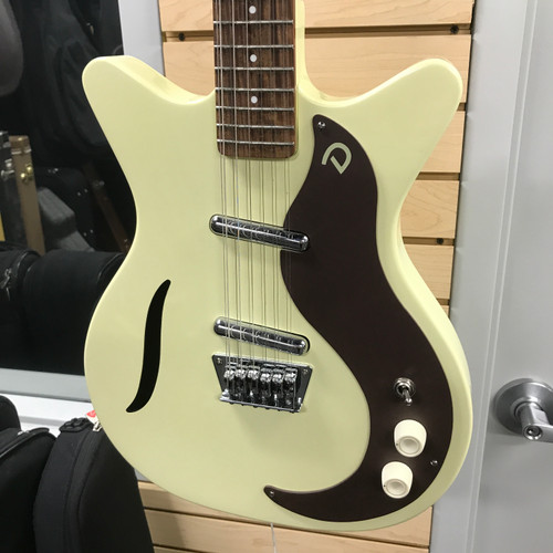 Used Danelectro 59 VINTAGE 12 STRING Semi-Hollow Electric Guitar White 6-String 41125-S000039504