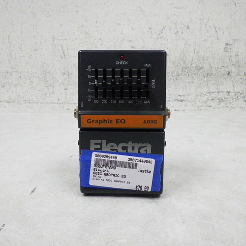 Used Electra 603G Graphic EQ Pedal 40042-S000259449