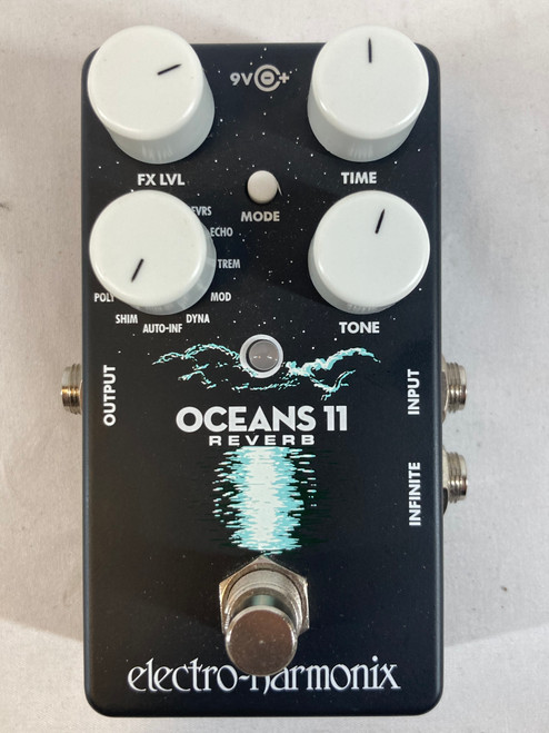 Used Electro Harmonix (E/H) OCEANS 11 Reverb Pedal 41127-S000057808