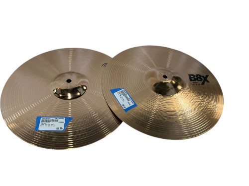 Vist Large View of Product Image Which is Used Sabian 14IN B8X HI HATS Hi Hat Cymbals 14" 40009-S000307001