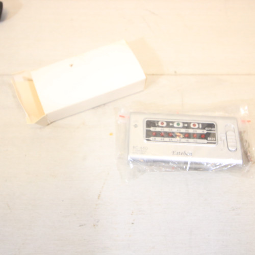 Vist Large View of Product Image Which is Used ESTABAN TUNER BC-650 Instrument Tuner or Metronome 41108-S000062041