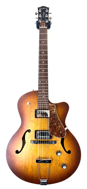 Used Godin 5TH AVE CW KINGPIN II Semi-Hollow Electric Guitar Sunburst 6-String 41124-S000205048
