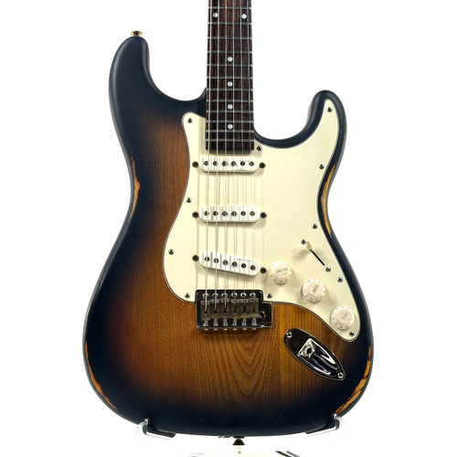 Vist Large View of Product Image Which is Used Slick SL57 S Type Electric Guitar Sunburst 6-String