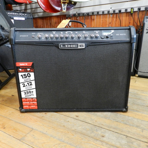 Used Line 6 SPIDER IV 2X12 2 x 12 Solid State Amplifier 2 x 12 40105-S000076249