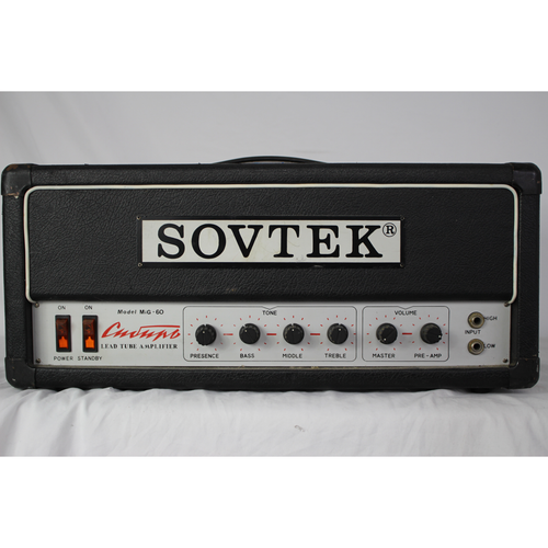 Vist Large View of Product Image Which is Used Sovtek MIG-60 Vintage Tube Guitar Head 41128-S000106761