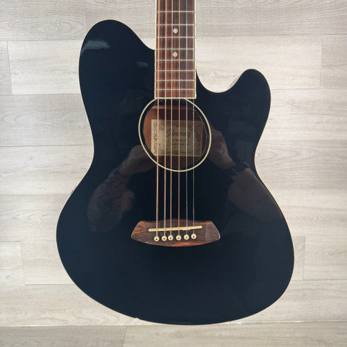 Vist Large View of Product Image Which is Used Ibanez Talman TYC10E Acoustic Guitar - Black 40112-S000178650