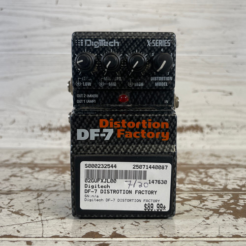 Vist Large View of Product Image Which is Used - Digitech DF-7 DISTORTION FACTORY Distortion Pedal 40087-S000232544