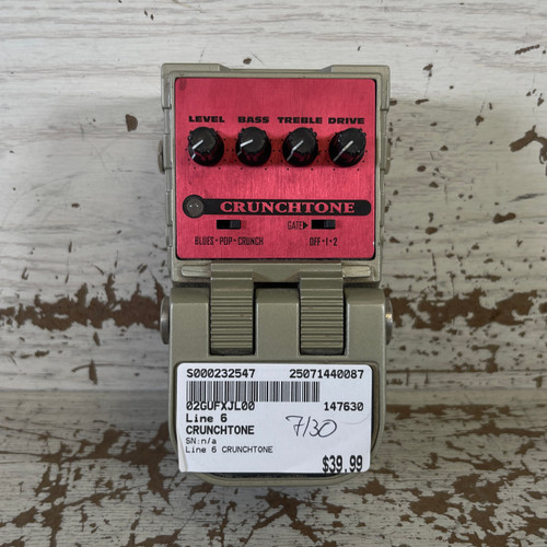 Vist Large View of Product Image Which is Used - Line 6 CRUNCHTONE Overdrive Pedal
