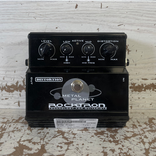 Vist Large View of Product Image Which is Used - Rocktron METAL PLANET Distortion Pedal 40087-S000232563