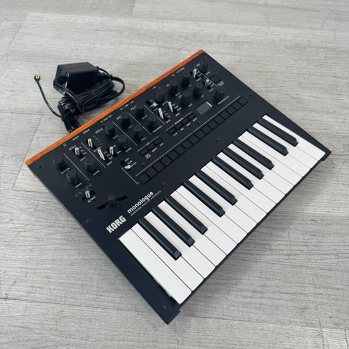 Vist Large View of Product Image Which is Used Korg monologue Analog Synthesizer - Black 40112-S000178668
