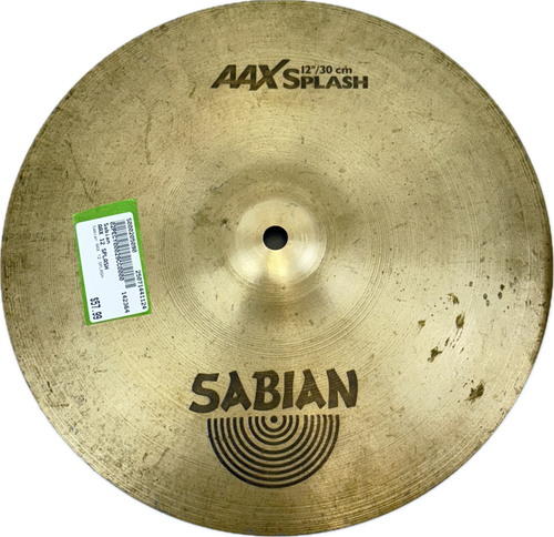 Used Sabian AAX 12 SPLASH Splash Cymbal 12" 467.7 g 41124-S000205090