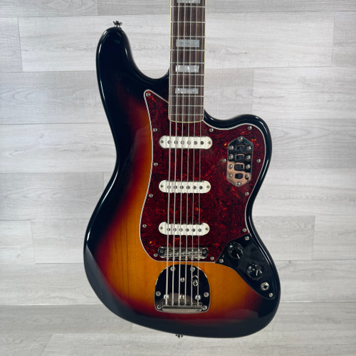 Vist Large View of Product Image Which is Used Squier Classic Vibe Bass VI - Sunburst 40112-S000178669