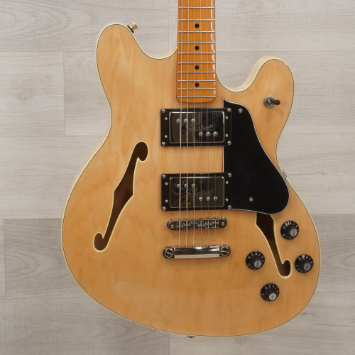 Vist Large View of Product Image Which is Used Squier Classic Vibe Starcaster Semi-hollow Electric Guitar Natural 40015-S000328667