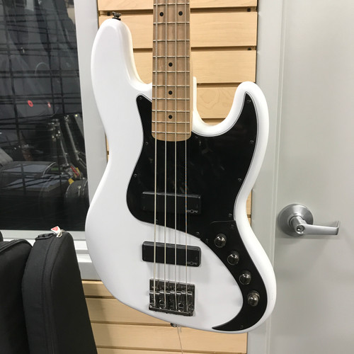 Used Squier CONTEMPORARY ACTIVE JAZZ J Type Bass Guitar White 4-String 41125-S000039531