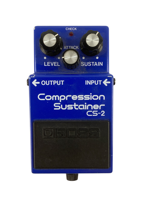 Used Boss CS-2 Compressor/Sustainer Pedal 41115-S000113231