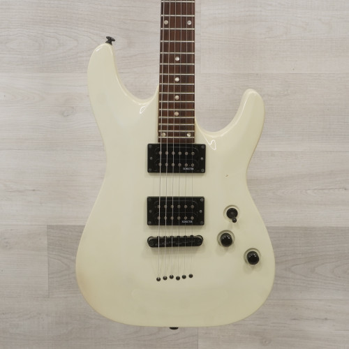 Vist Large View of Product Image Which is Used Schecter OMEN-6 Electric Guitar White AS IS 40015-S000328670