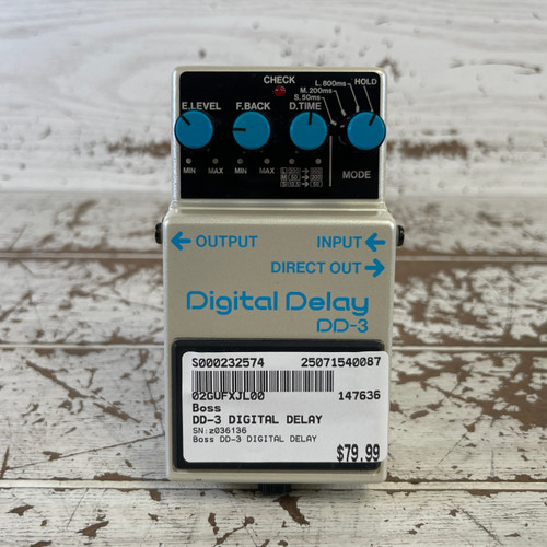Vist Large View of Product Image Which is Used - Boss DD-3 DIGITAL DELAY Delay Pedal 40087-S000232574