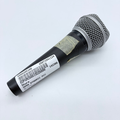 Used Shure SM48 DYNAMIC MIC Dynamic Microphone 41124-S000205100