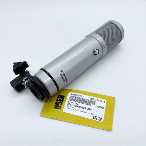 Used Sterling ST51 CONDENSER MIC Condenser Microphone 41124-S000205102