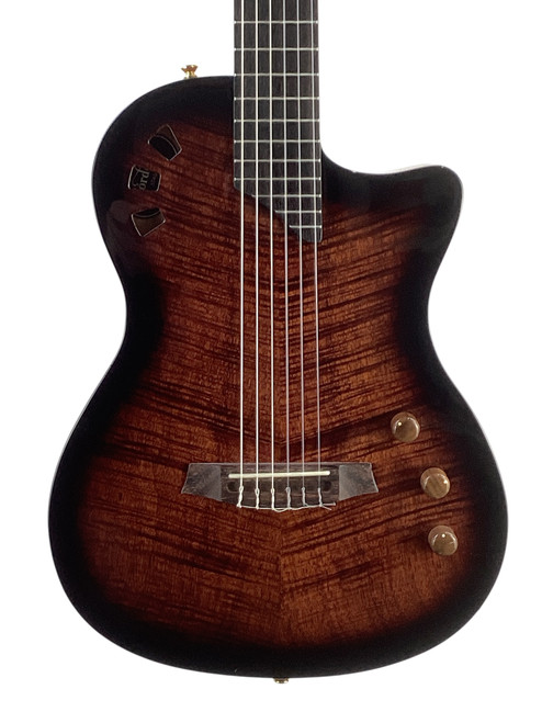 Used Cordoba Stage Thinline Nylon Acoustic/Electric Guitar w/Bag 41115-S000113245