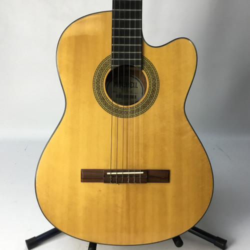 Used Mitchell LC-200 CE Solid Top Acoustic Guitar Wood 41110-S000069986