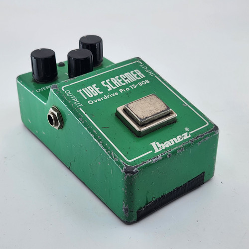 Vist Large View of Product Image Which is Used Ibanez TS-808 JRC4558 D Vintage Distortion/Overdrive Pedal