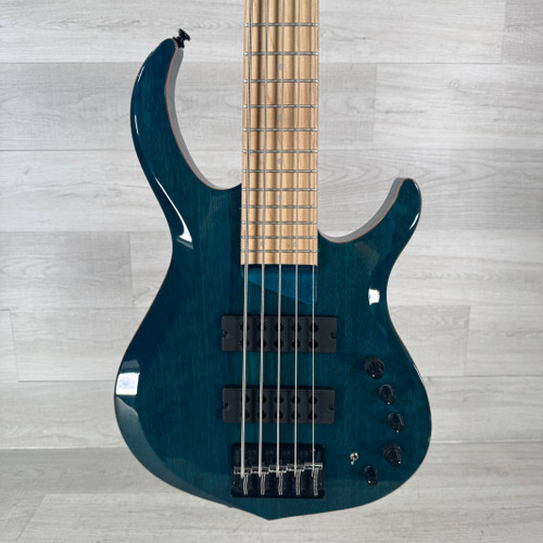 Vist Large View of Product Image Which is Used Sire Marcus Miller M2 5-string Bass Guitar - Transparent Blue 40112-S000178682