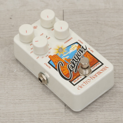 Vist Large View of Product Image Which is Used Electro Harmonix Canyon Delay Pedal 40015-S000328697