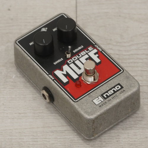 Vist Large View of Product Image Which is Used Electro Harmonix Double Muff Nano Distortion Pedal 40015-S000328699