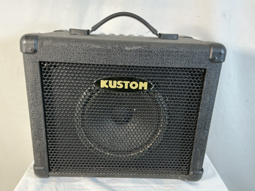 Vist Large View of Product Image Which is Used Kustom KBA16 BASS AMP 1 x 10 Bass Combo Amplifier 1 x 10 40012-S000304132