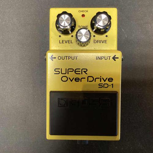 Used Boss SD-1 Overdrive Pedal 40111-S000188142