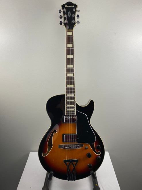 Vist Large View of Product Image Which is Used Ibanez ARTCORE AG75-BS-12-05 Vintage LP Type Electric Guitar Sunburst 6-String