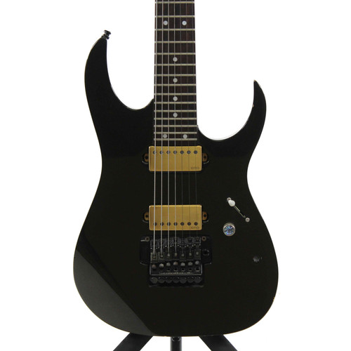 Used Ibanez RG7420 Super S Electric Guitar Black 7-String