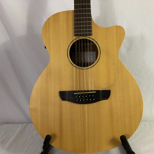 Vist Large View of Product Image Which is Used FAITH FKV12 12 STRING Solid Top Acoustic Guitar Natural 41128-S000106783
