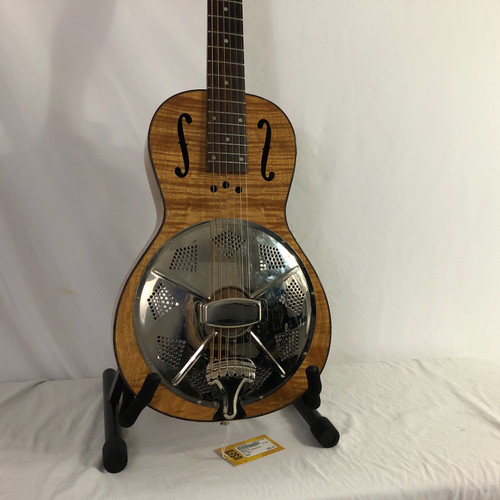 Vist Large View of Product Image Which is Used Republic COMPACT RESONATOR Laminate Top Acoustic Guitar Wood 41128-S000106784